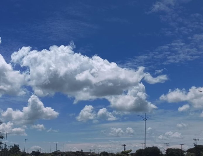 Tempo: Temperaturas chegam a 37ºC e há chance de chuva isolada em MS