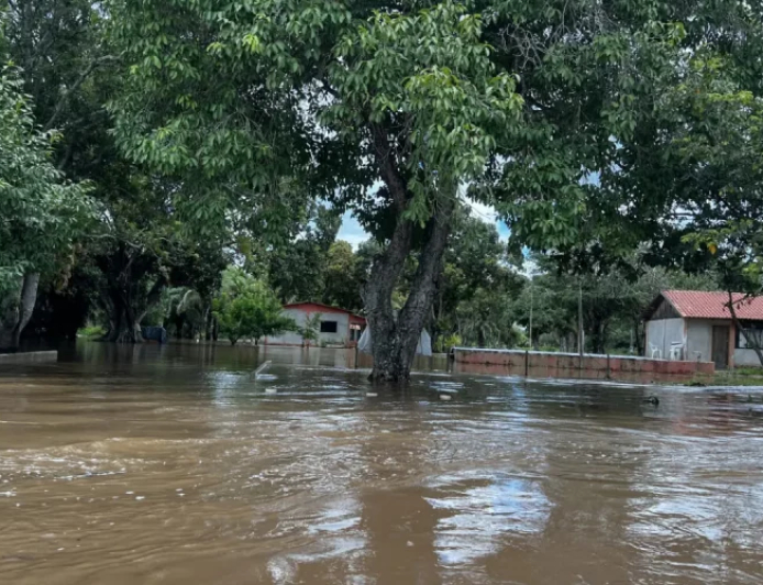 MS: Rio Taquari volta a subir e mantém alerta de cheia em Coxim