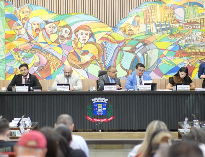 Câmara de Ponta Porã fará duas sessões dia 24
