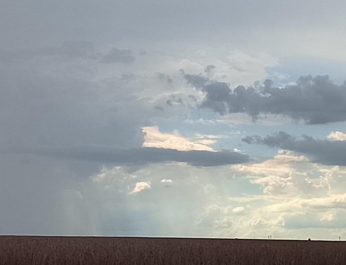 Tempo e temperatura: Segunda começa com chuva fraca e pode terminar com temporais isolados em MS