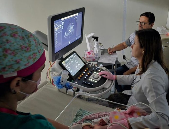 Novo ecocardiograma garante diagnósticos mais precisos, inclusive para prematuros, no HRMS