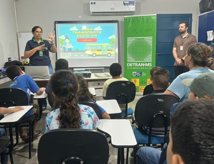 Ação conjunta entre Detran-MS e MP reforça segurança e qualidade do transporte escolar em MS