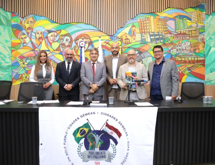 Vice-ministro paraguaio enaltece função do Parlim na fronteira