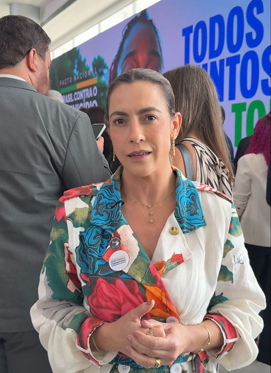 Senadora Soraya Thronicke participa de solenidade que lança Pacto Nacional contra o Feminicídio