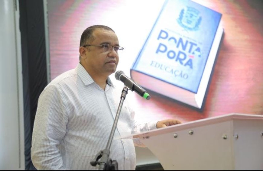 Presidente da Câmara destaca investimentos em educação na abertura do ano letivo em Ponta Porã
