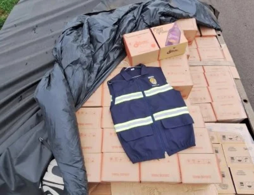 Carga: Fiscalização apreende mais de 38 mil unidades de chope de vinho avaliadas em R$ 219,7 mil