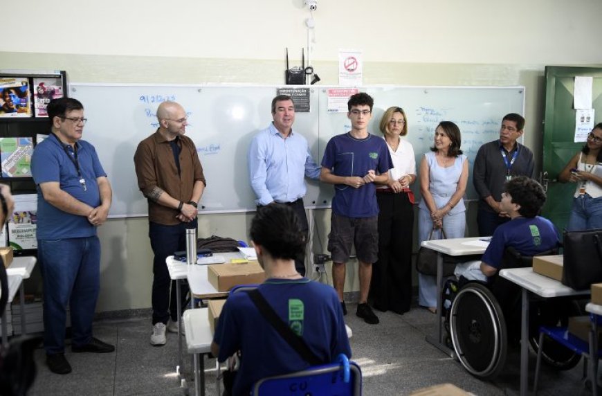 Com estrutura adequada, MS inicia ano letivo para 180 mil alunos em 352 escolas da rede estadual