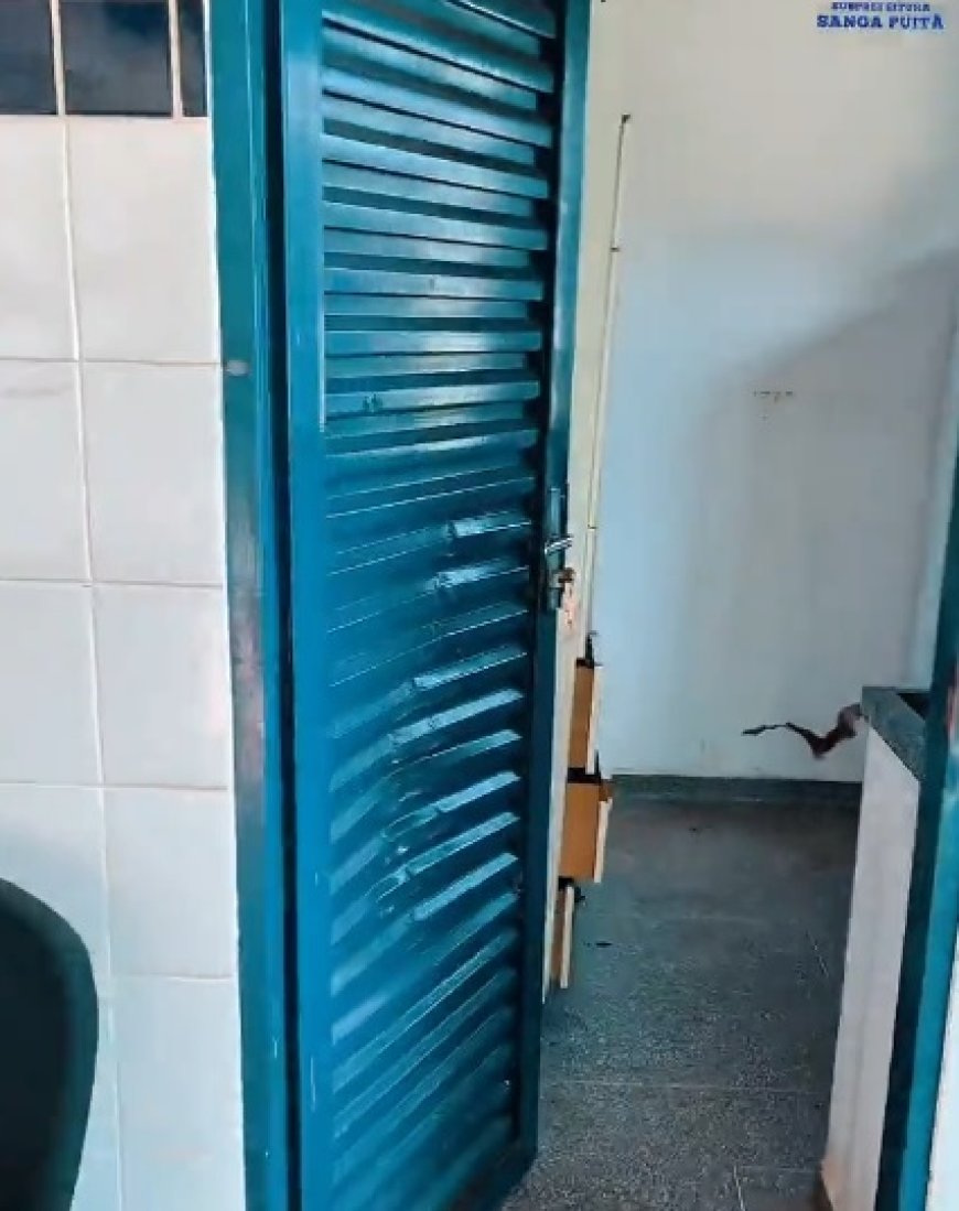 Vândalos provocam danos na Unidade de Saúde de Sanga Puitã