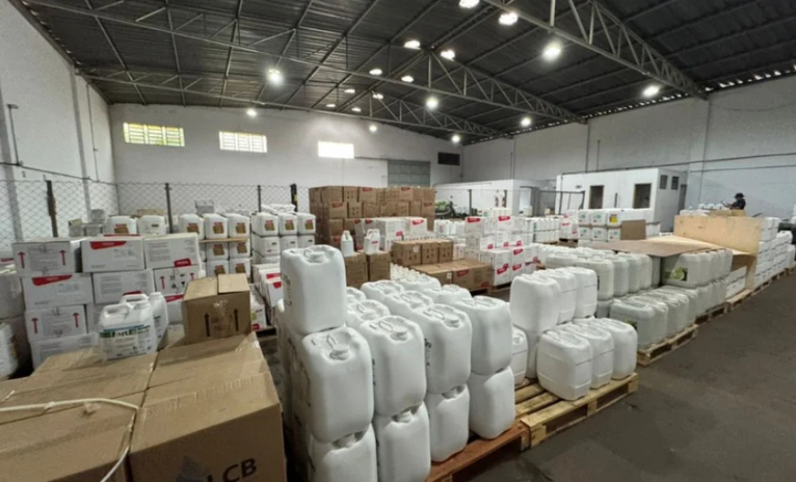 MG: Operação apreende 21 toneladas de defensivos falsificados e contrabandeados