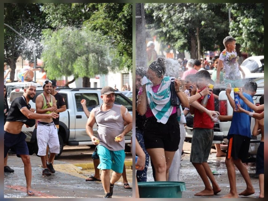 Ponta Porã: “Guerra D’Água” será domingo e terça-feira na Avenida Brasil entre as ruas Tiradentes e Guia Lopes