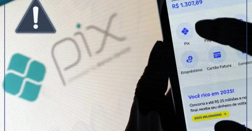 Interior: Golpe com falso Pix em mercado causa prejuízo de R$ 15,8 mil e termina com dois presos em Laguna Carapã