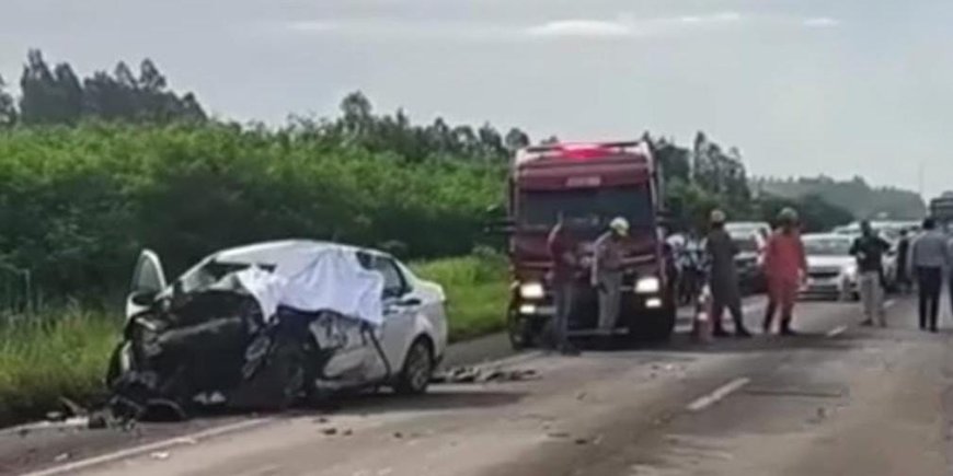 Grave acidente nesta terça-feira (17) resultou na morte de uma pessoa na BR-463