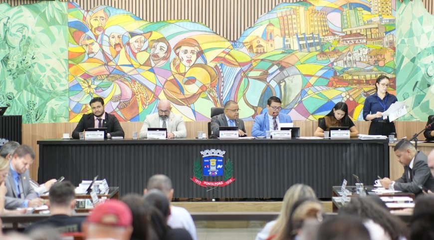 Câmara de Ponta Porã fará duas sessões dia 24