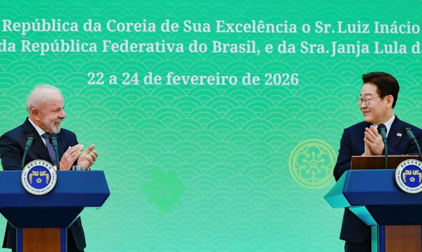Agenda: Em Seul, Lula anuncia acordos comerciais com a Coreia do Sul