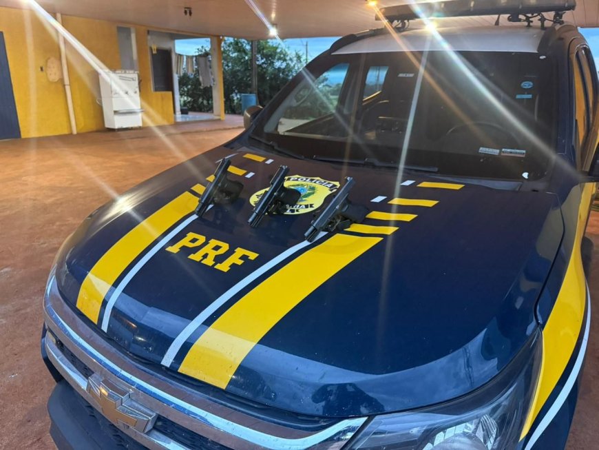 Fronteira: Mulher é presa em Ponta Porã levando pistolas para o Rio de Janeiro