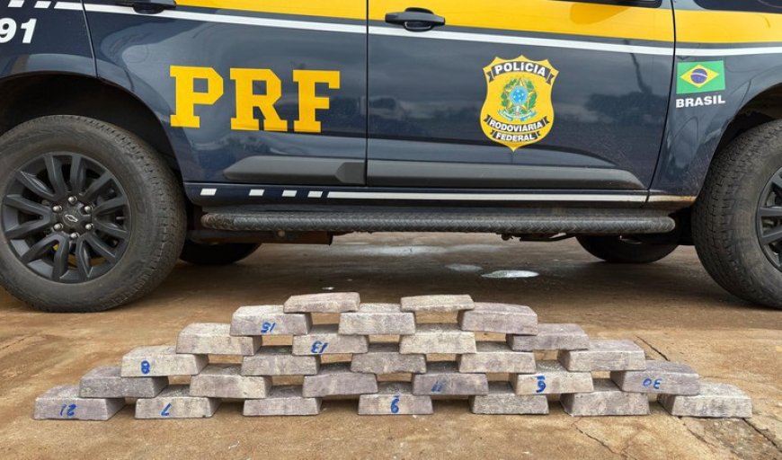 PRF apreende 160 Kg de prata em Mato Grosso do Sul