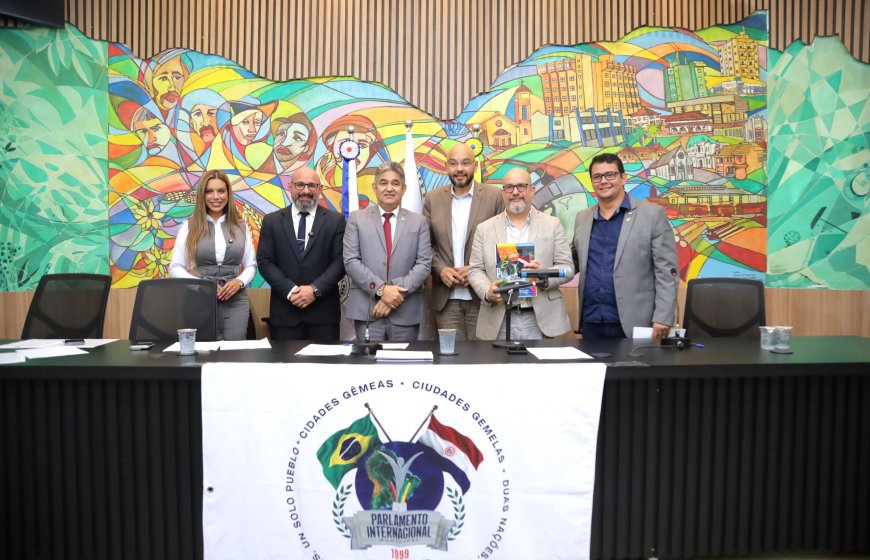 Vice-ministro paraguaio enaltece função do Parlim na fronteira