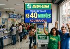 Loteria: Mega-Sena acumula e prêmio principal vai para R$ 40 milhões