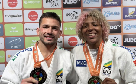 Rafaela Silva é ouro e Cargnin bronze no Grand Prix de judô da Áustria