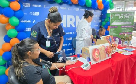 No Dia Mundial do Rim, HRMS promoveu ação de conscientização e alerta para cuidados com a saúde renal