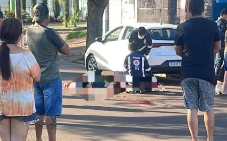 URGENTE: Tragédia, mãe e filho morrem em acidente entre moto e caminhão em Ponta Porã