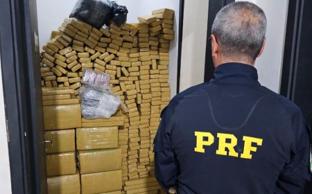 PRF em ação: Perseguição na MS-379 termina com apreensão de mais de 1,2 tonelada de maconha e veículo furtado