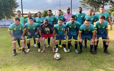 Los Amigos é campeão da 1ª Copa  Kleber Ortiz de Futebol Amador