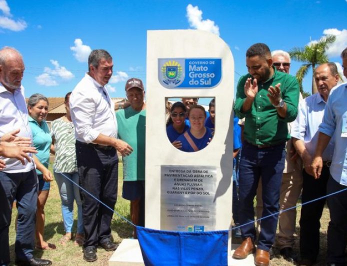 Antônio João recebe pacote de obras em educação, infraestrutura e MS-384