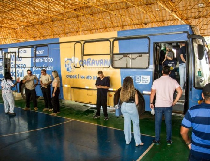 Amora foi uma das primeiras: Caravana da Castração tem atendimento em Campo Grande e região