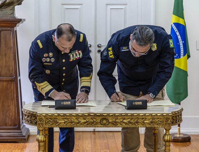 PRF e GNR de Portugal firmam parceria histórica para reforçar a segurança rodoviária e o combate ao crime