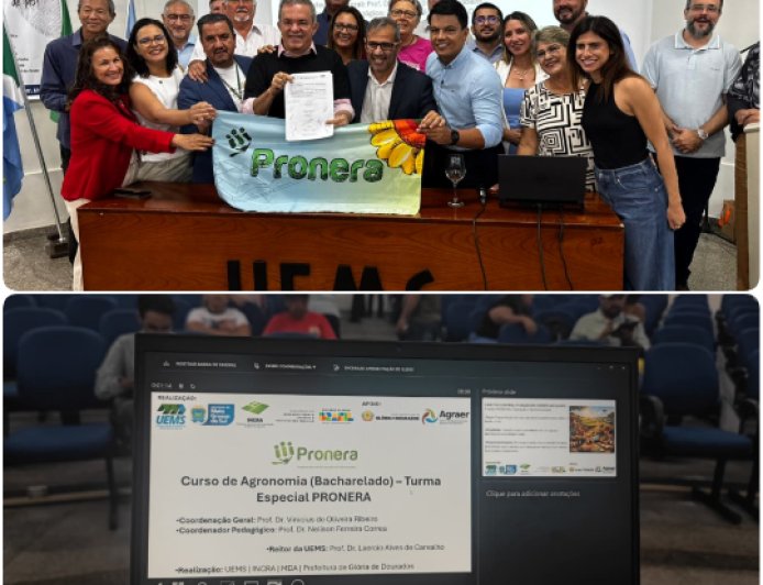 UEMS lança edital para curso de Agronomia do PRONERA com 60 vagas em Glória de Dourados