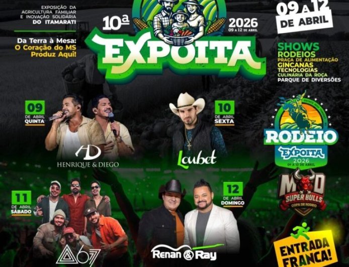 EXPOITA 2026 transforma Nova Itamarati  em vitrine da agricultura familiar