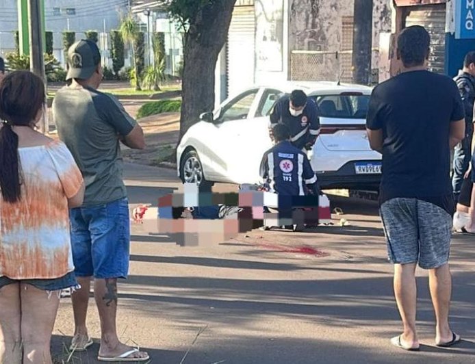 URGENTE: Tragédia, mãe e filho morrem em acidente entre moto e caminhão em Ponta Porã