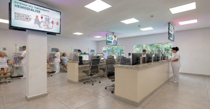 Reforma da hemodiálise do HU-UFGD avança e deve abrir 72 vagas para pacientes do SUS