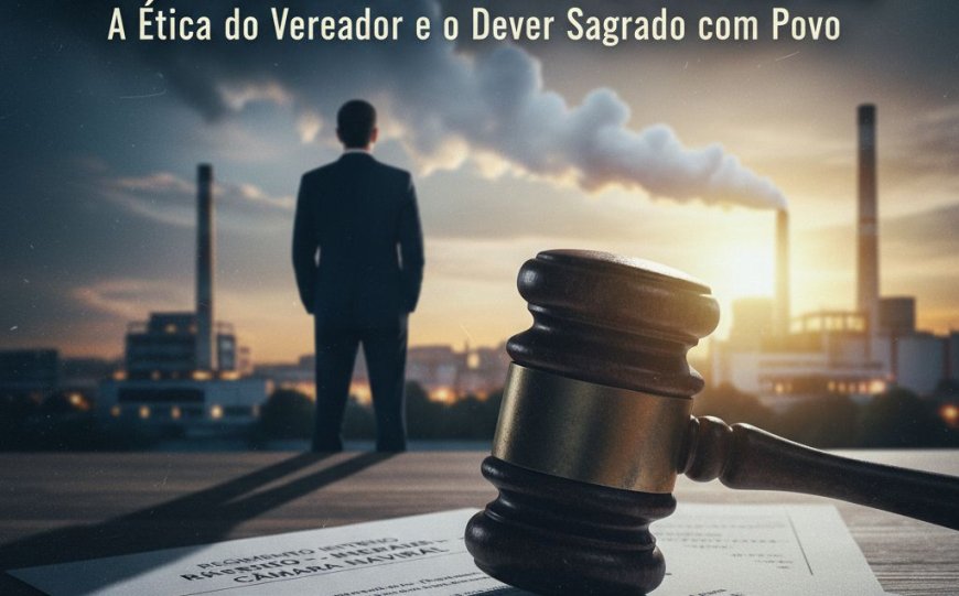 O mandato não é troféu: A Ética do vereador e o dever sagrado com o povo