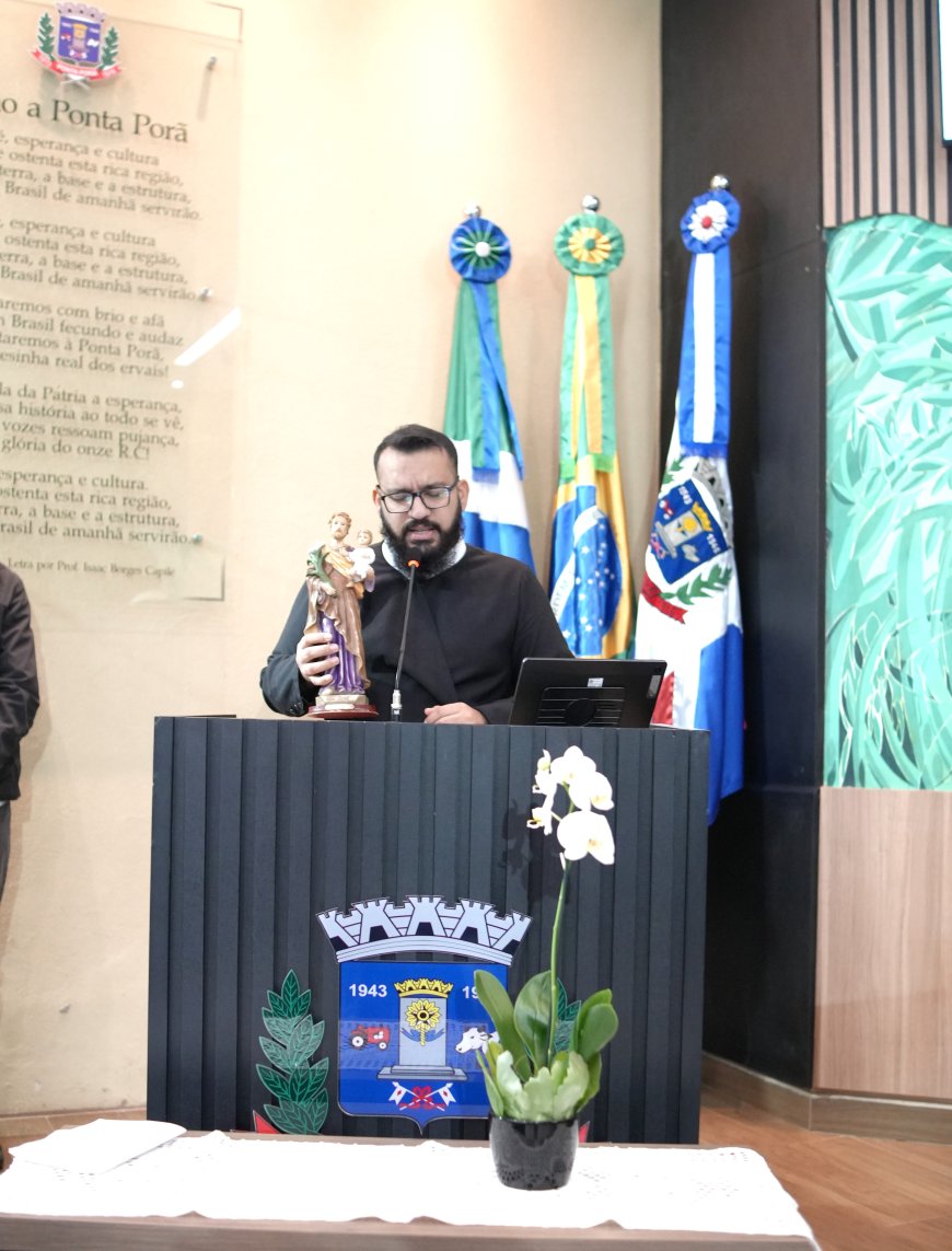 Homenagem a São José e problemas do  Hospital Regional marcam sessão da Câmara Municipal