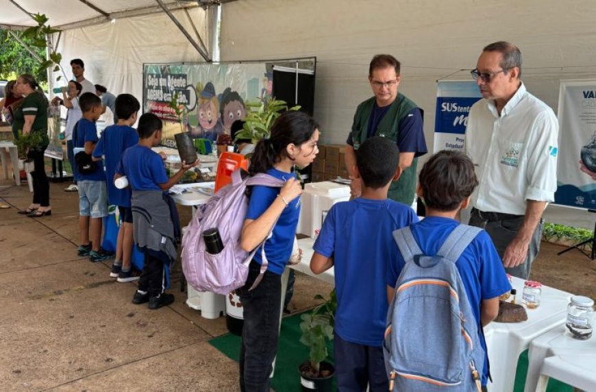 SES participa do Drive Thru da Sustentabilidade e reforça ações de saúde e educação ambiental