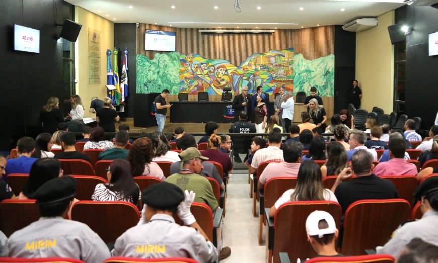 Câmara de Ponta Porã realiza sessão solene  de homenagens nesta quarta-feira, 1º