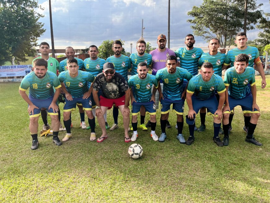 Los Amigos é campeão da 1ª Copa  Kleber Ortiz de Futebol Amador