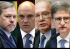 Alta corte: Relator da CPI pede indiciamentos de Toffoli, Moraes, Gilmar e Gonet