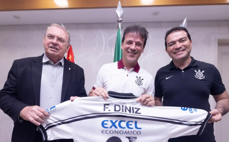 No comando: Fernando Diniz é anunciado como novo técnico do Corinthians