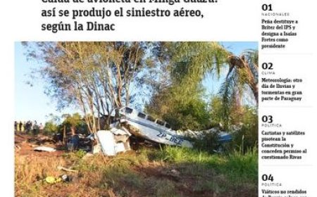 Dinheiro: Avião carregando R$ 15 milhões cai no Paraguai, e moradores roubam dinheiro