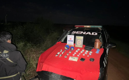 OPERAÇÃO: Milhares de doses de drogas são abandonadas em Concepción