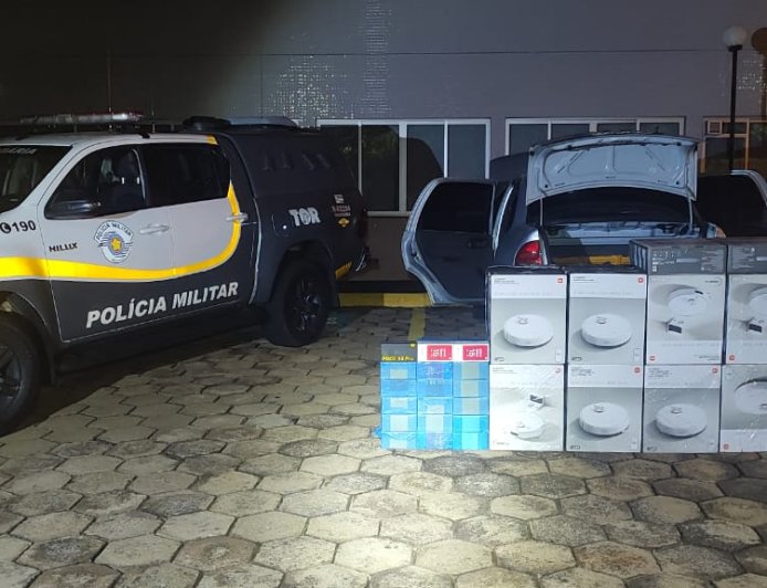 Combate ao crime: Polícia Militar Rodoviária apreende contrabando que saiu de Dourados