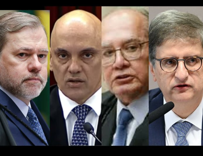 Alta corte: Relator da CPI pede indiciamentos de Toffoli, Moraes, Gilmar e Gonet