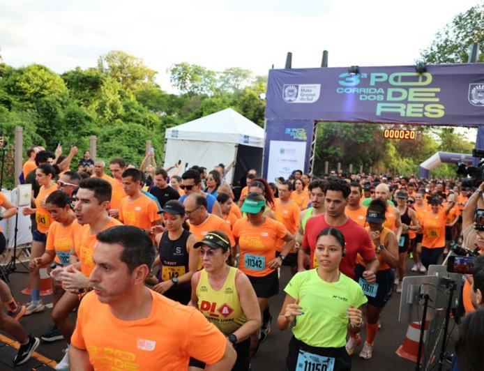 4ª Corrida dos Poderes: Ponta Porã sedia o 1º treinão no Horto Florestal dia 25