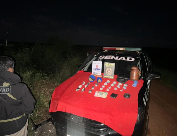 OPERAÇÃO: Milhares de doses de drogas são abandonadas em Concepción