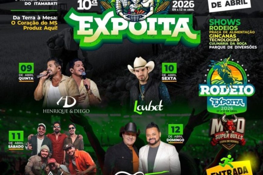 EXPOITA 2026 transforma Nova Itamarati  em vitrine da agricultura familiar