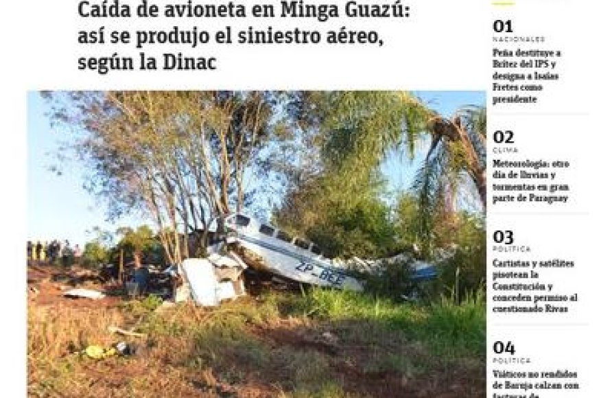 Dinheiro: Avião carregando R$ 15 milhões cai no Paraguai, e moradores roubam dinheiro