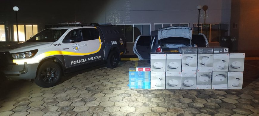 Combate ao crime: Polícia Militar Rodoviária apreende contrabando que saiu de Dourados